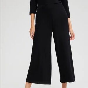 Chico's Travelers Black Wide Leg Pants trousers
Stretchy comfy palazzo size 16